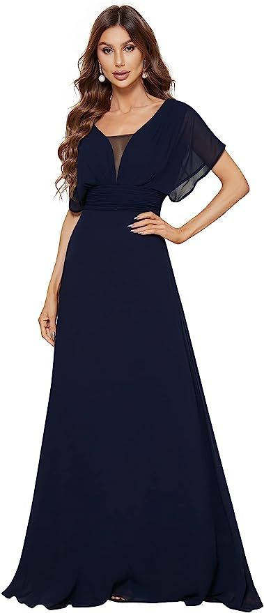 Ever-Pretty Women's Elegant V-Neck Formal Evening Dresses 7851 | Amazon (US)