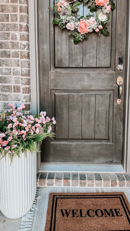 Fluted planter on sale BOGO 50% off, front porch, Amazon faux flowers, outdoor planter 

#LTKsalealert #LTKhome #LTKSeasonal