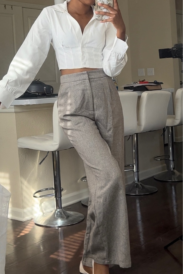 Professional Attire for Work, Business Meeting, or any Professional Event - Vintage Pants with White Top

#LTKworkwear #LTKfindsunder50 #LTKstyletip