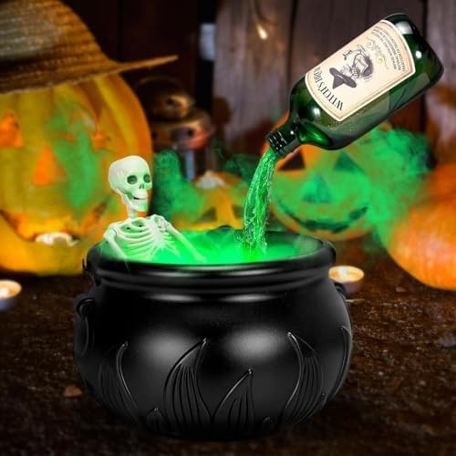 Halloween Decorations Indoor - DIY Floating Potion Set with Witches Cauldron and Mist Maker - Spo... | Amazon (US)