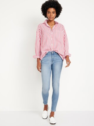 Mid-Rise Rockstar Super-Skinny Jeans | Old Navy (US)