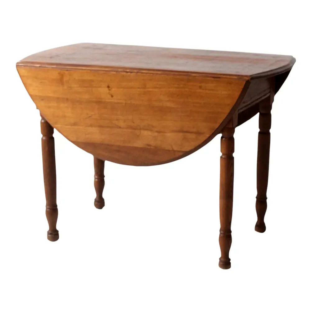 Antique Drop Leaf Table | Chairish