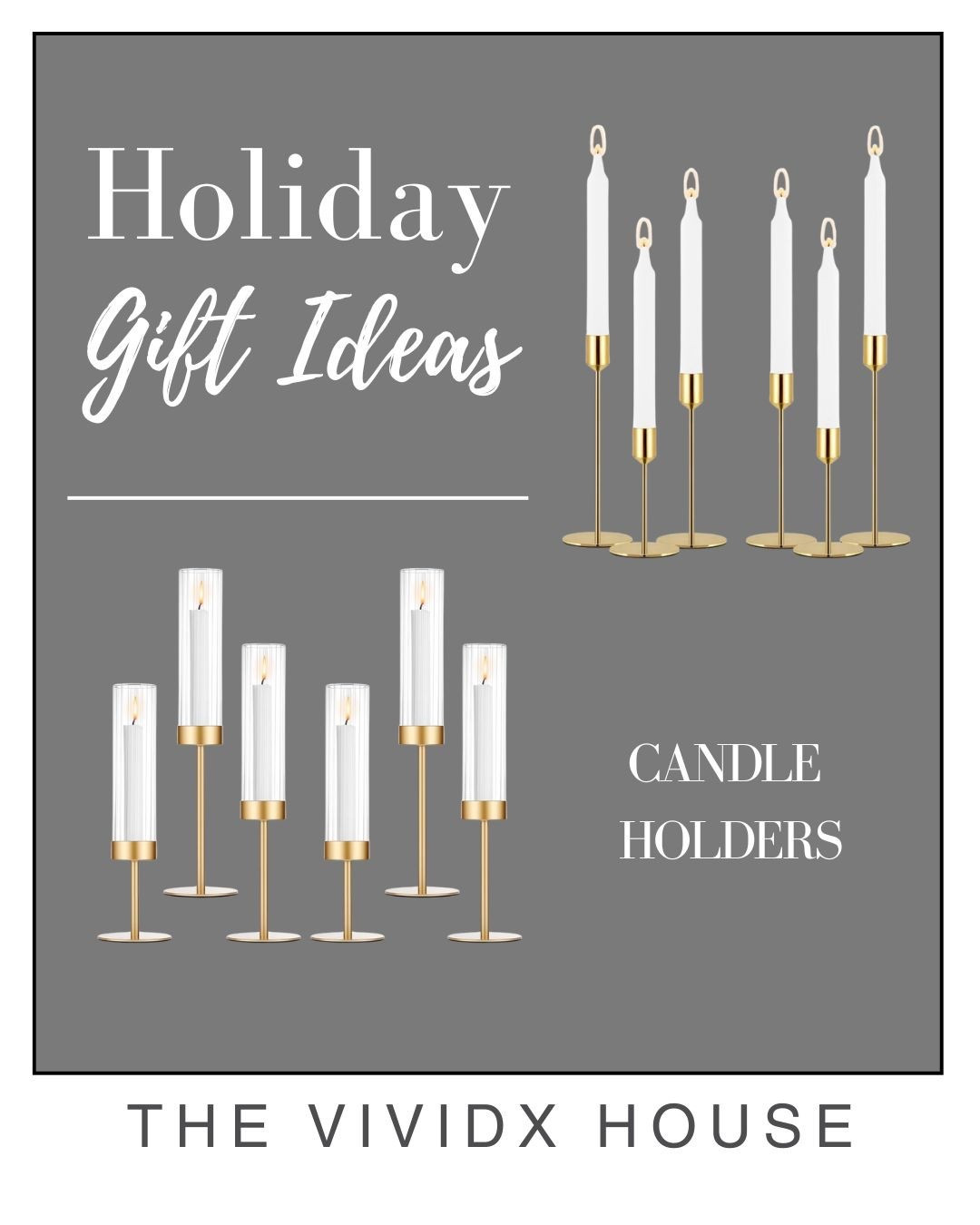 Luxury gold candle holders 

#christmasgift #holidaygift #giftguide #amazonfind #candles 

#LTKGiftGuide #LTKHome #LTKHoliday