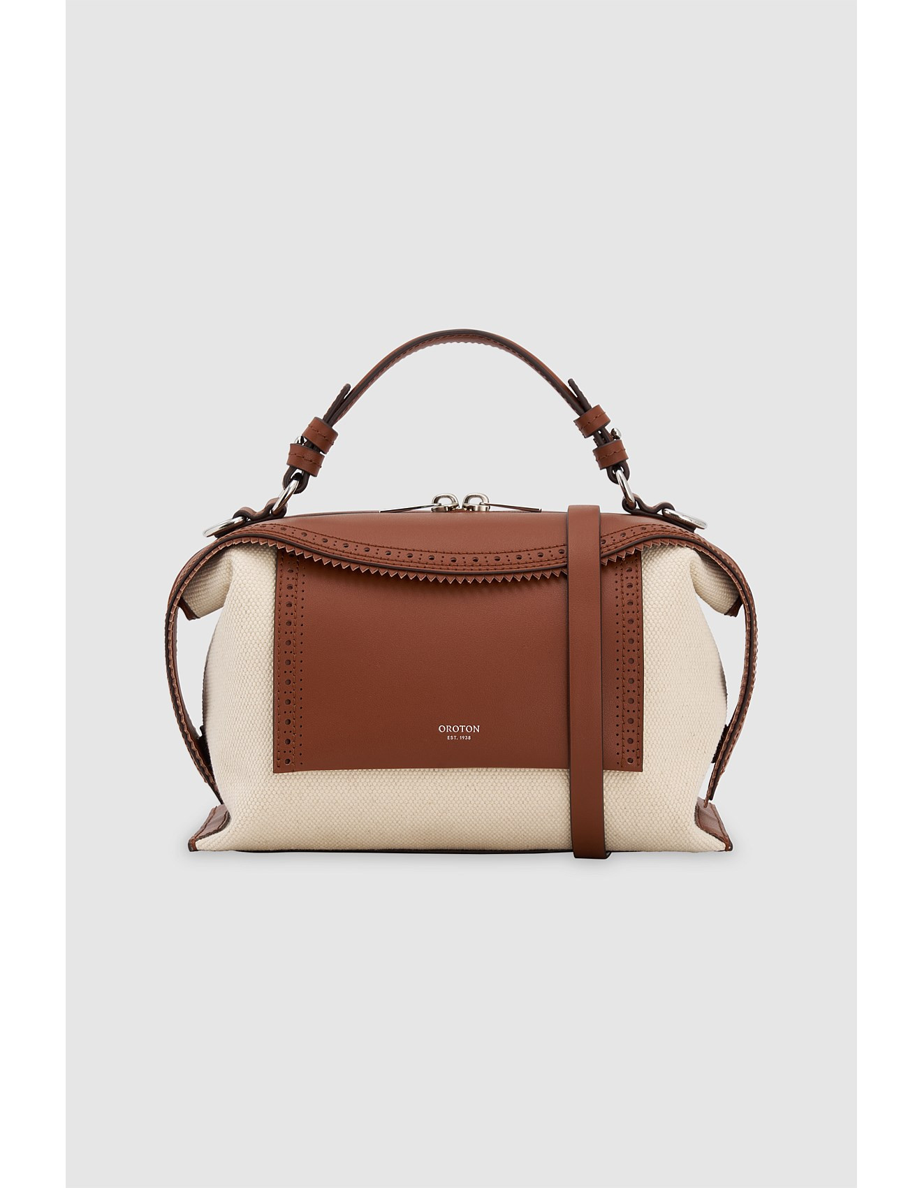 Oroton

MICA SMALL BOWLER CANVAS BROGUINGPrice $479.00$479.00 | David Jones (Australia & New Zealand)