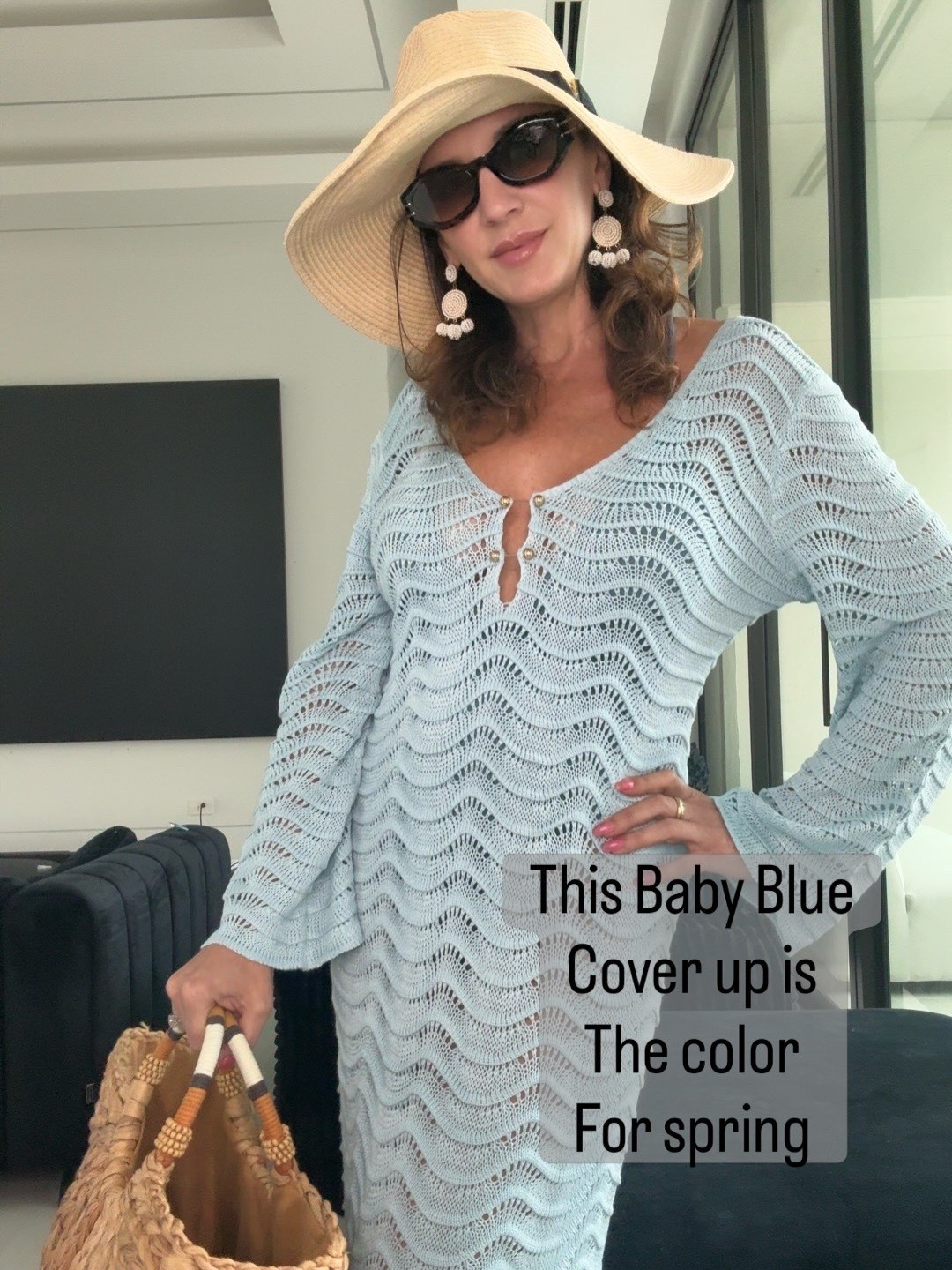 Baby blue is a must color for spring.
Pack this for your next beach vacation.

@Chicwish 

#LTKMidsize #LTKTall #LTKSwim
