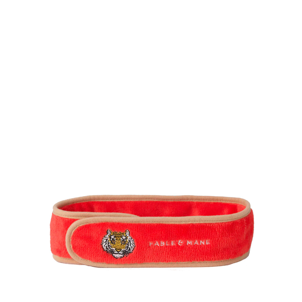 Embroidered Hair Spa Headband | Fable & Mane