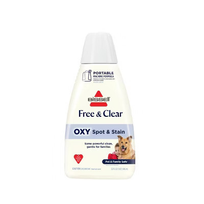 BISSELL Little Green Pet Oxy Free and Clear for Portable Carpet Cleaners - 32oz | Target