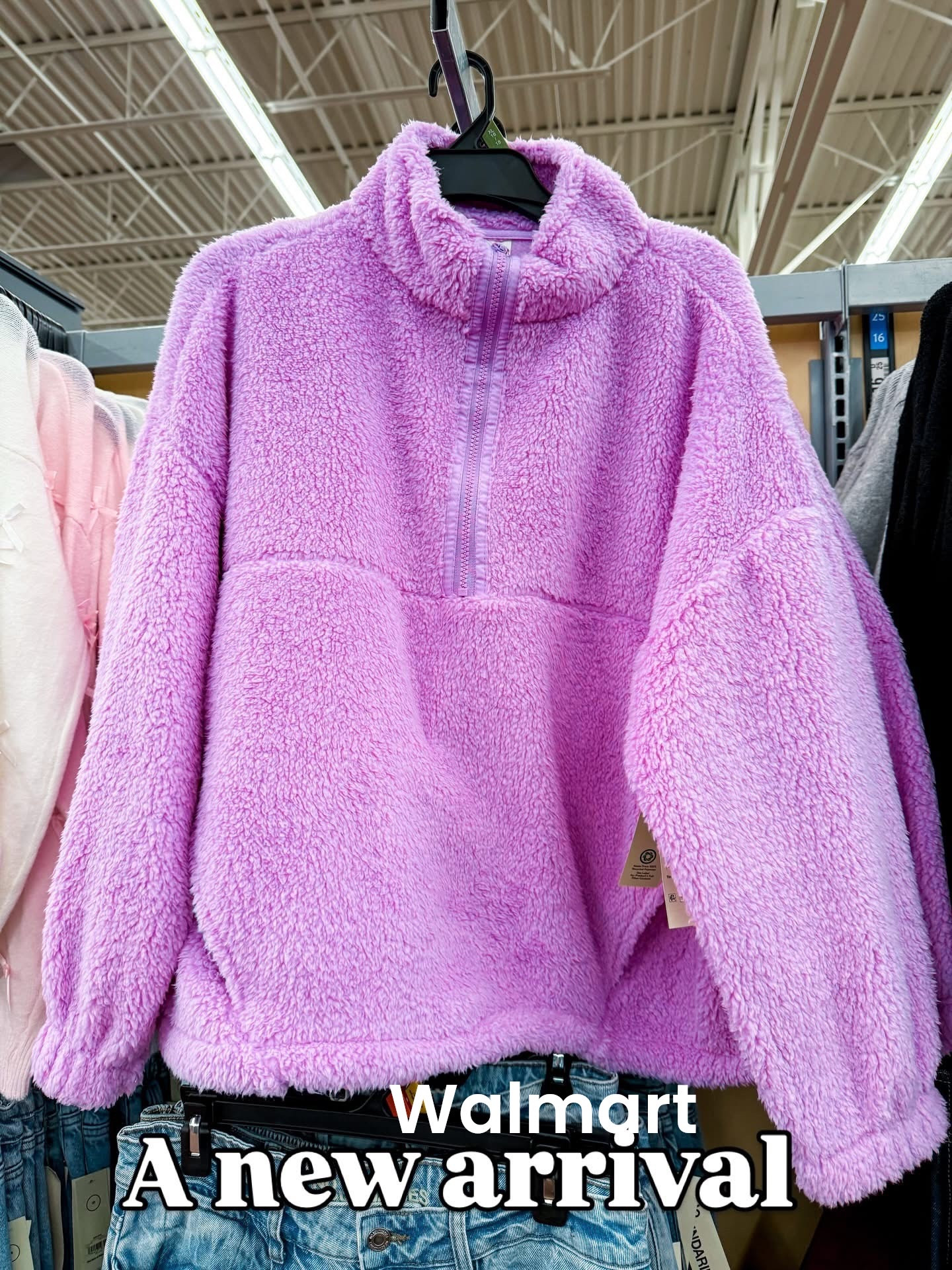 Walmart quarter zip! So soft 

#LTKFindsUnder50 #LTKSaleAlert #LTKFindsUnder100