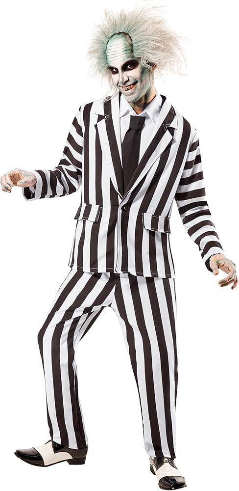 Rubie's Men's Beetlejuice Deluxe Costume | Amazon (US)