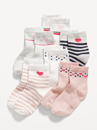 Unisex Crew Socks 6-Pack for Toddler &amp; Baby | Old Navy (US)