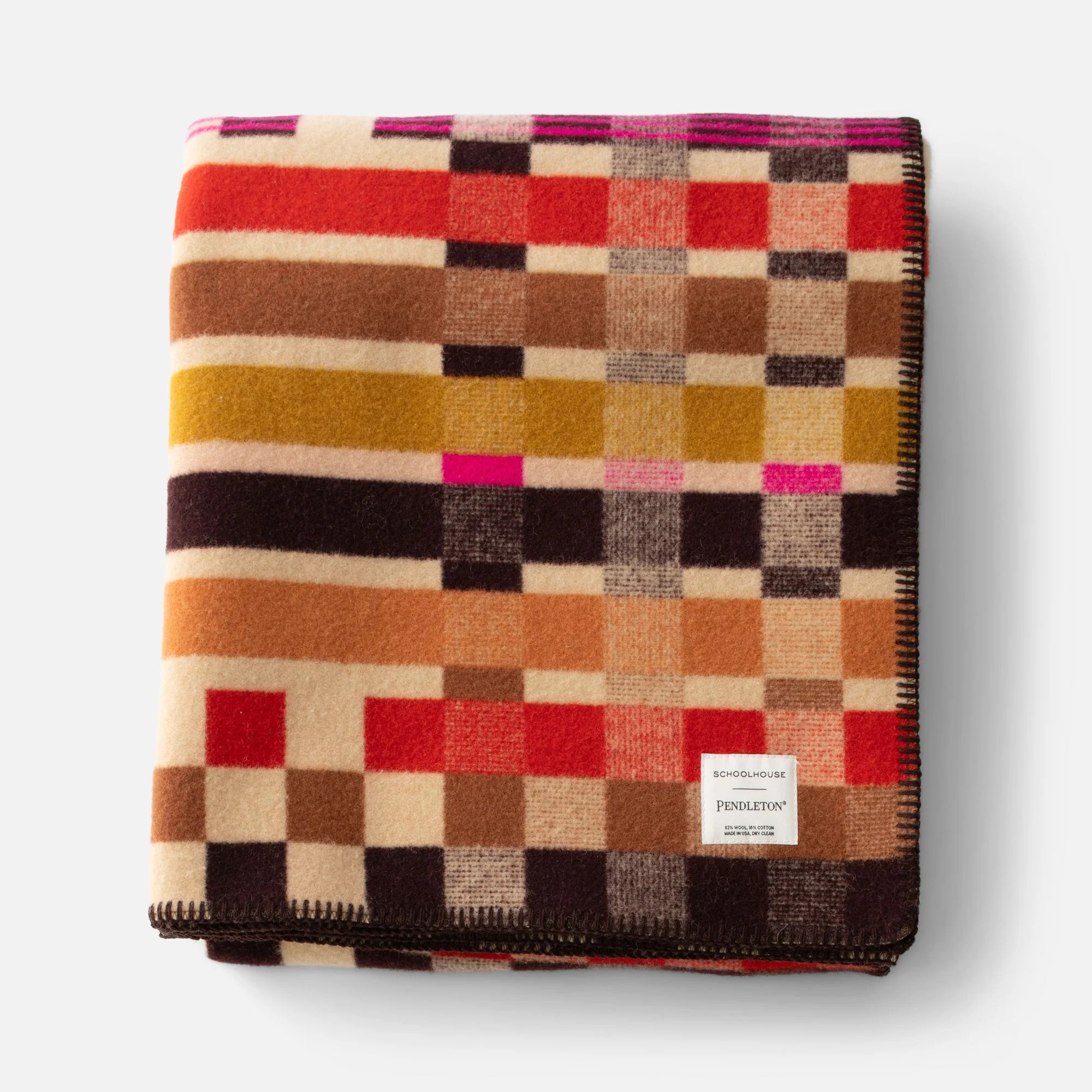 Schoolhouse x Pendleton® Canebrake Wool Blanket | Schoolhouse