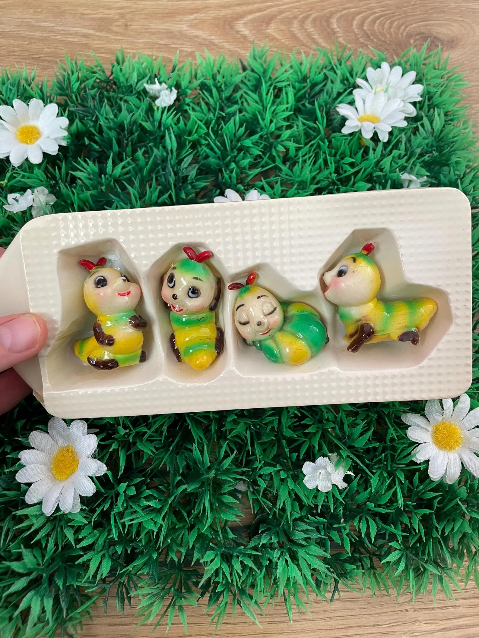 Vintage Kitsch Anthropomorphic Caterpillar Bug Josef Original Box Retro Vinnie Boy Cute RARE Hong... | Etsy (US)