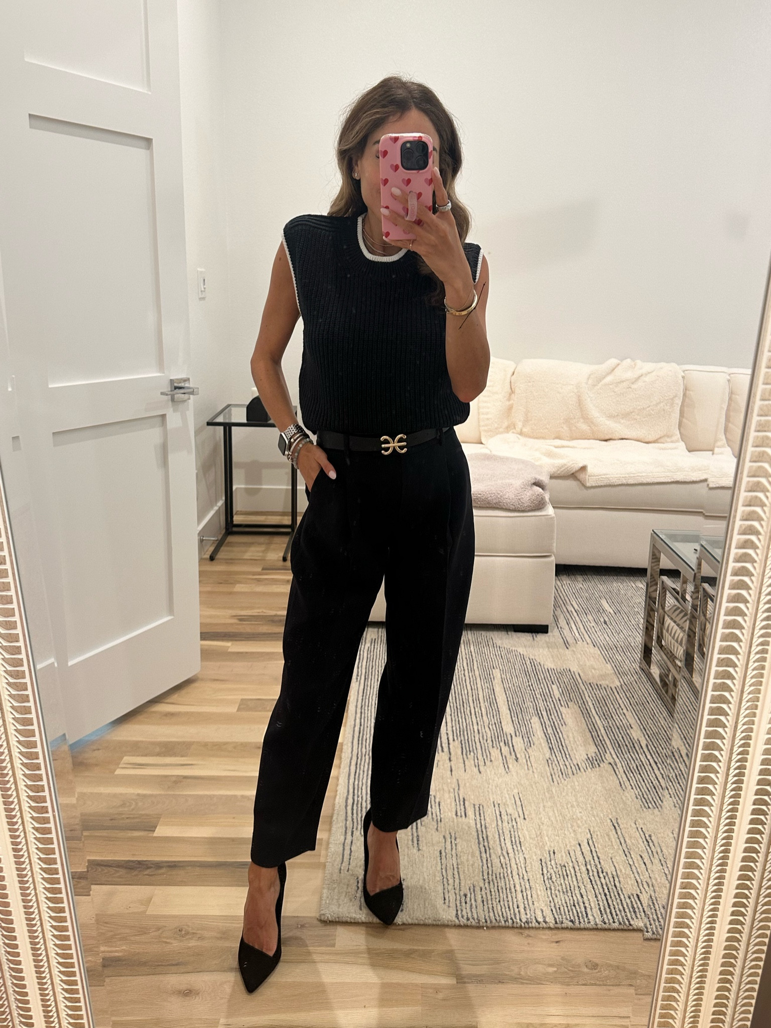 Petite friendly workwear outfit, black pants size 24 short 

#LTKWorkwear #LTKSaleAlert #LTKFindsUnder50