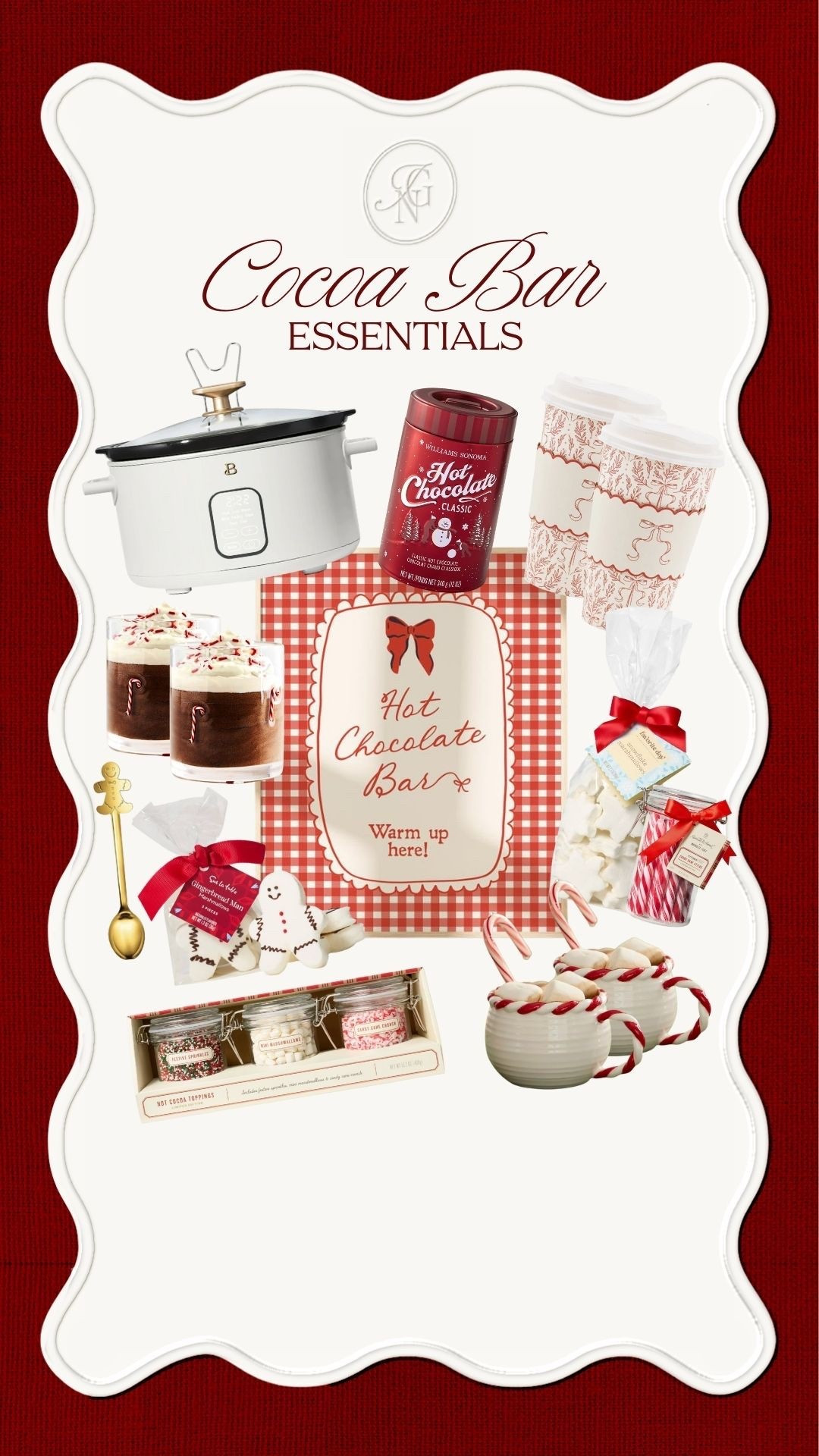 Cozy girl approved ☕️🍫 My go-to cocoa bar essentials for hosting + holiday nights in. Everything you need to build the perfect hot cocoa station.

#cocoabar #holidayhosting #kitchenfinds #ltkhome #cozyseason #holidayhosting

#LTKHoliday #LTKSeasonal #LTKKids