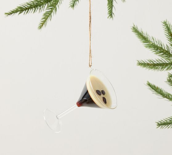 Espresso Martini Ornament | Pottery Barn (US)