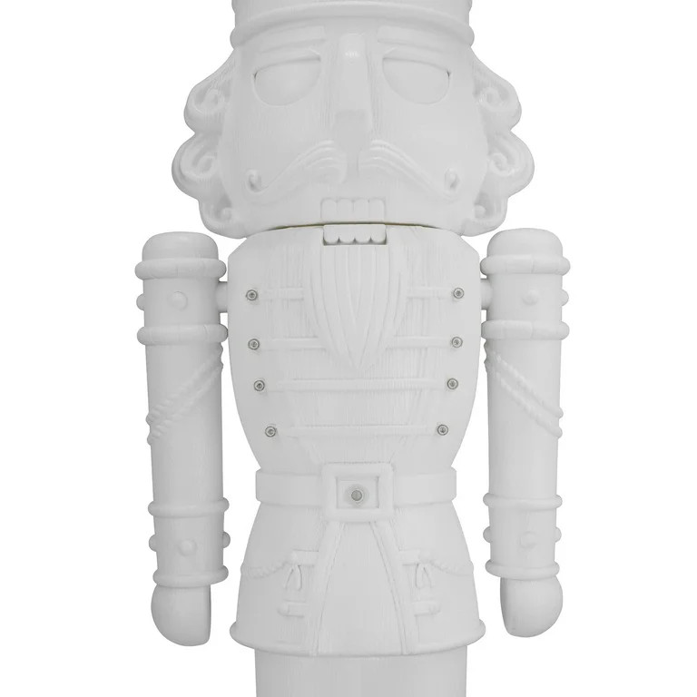 75" White Nutcracker, Holiday Time, Christmas Decoration | Walmart (US)