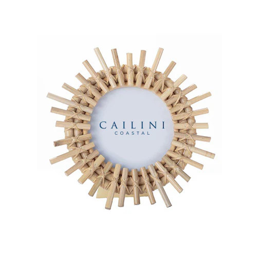 Sunburst Round Photo Frame | Cailini Coastal