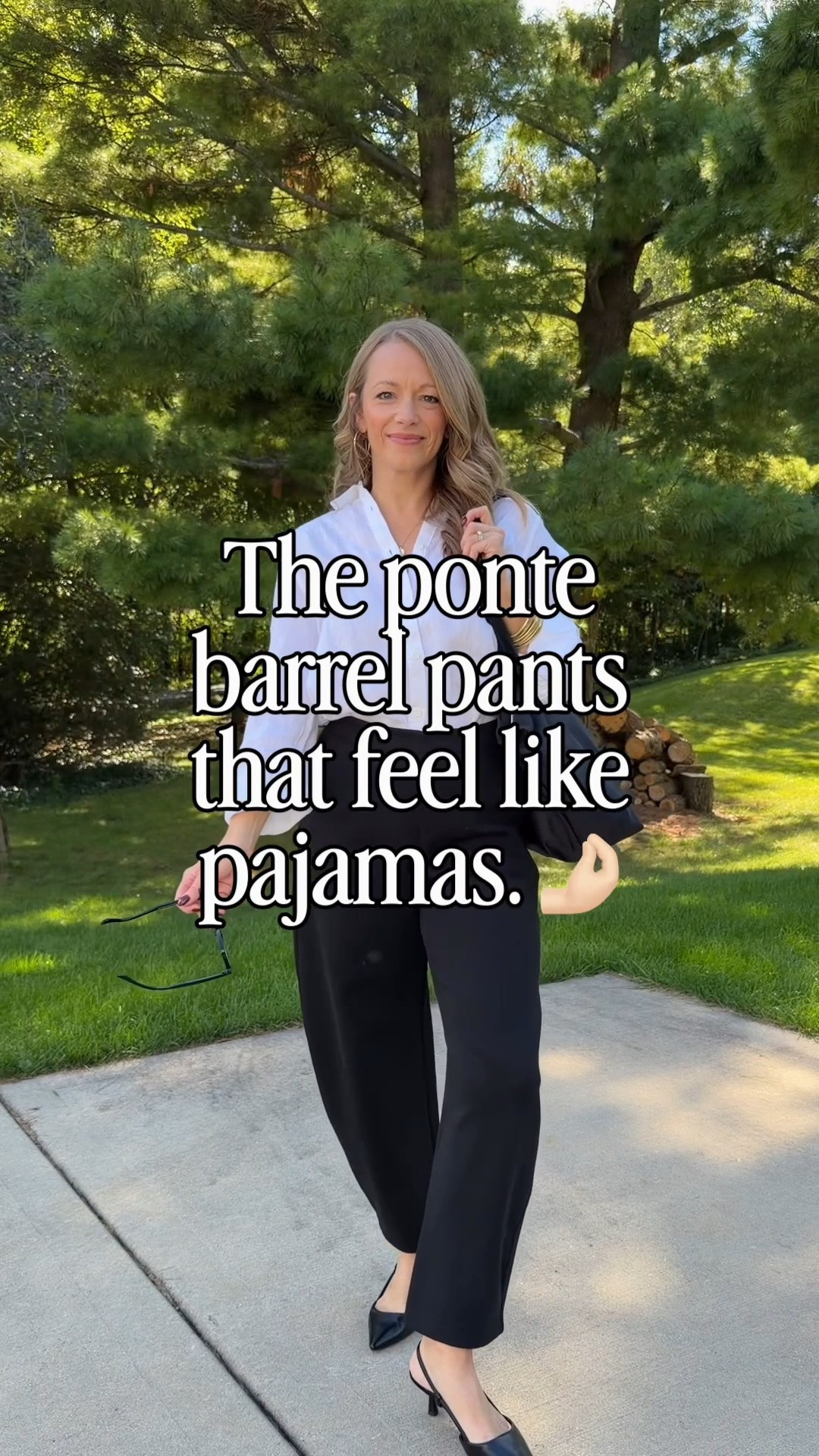 These ponte barrel pants are my new favorite thing. They can be dressed up or down and are absolutely FABULOUS. In my Top 10 Target purchases this year for sure. I’m in a small. **

#LTKootd #LTKWorkwear #LTKmomlife