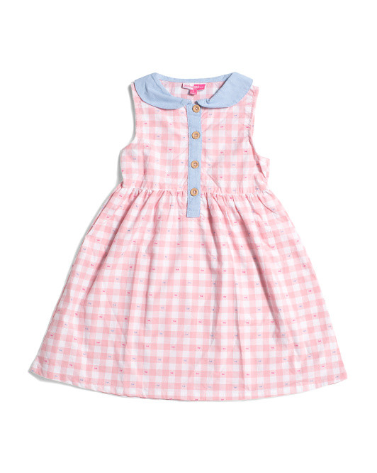 Little Girls Checkered Dress | TJ Maxx