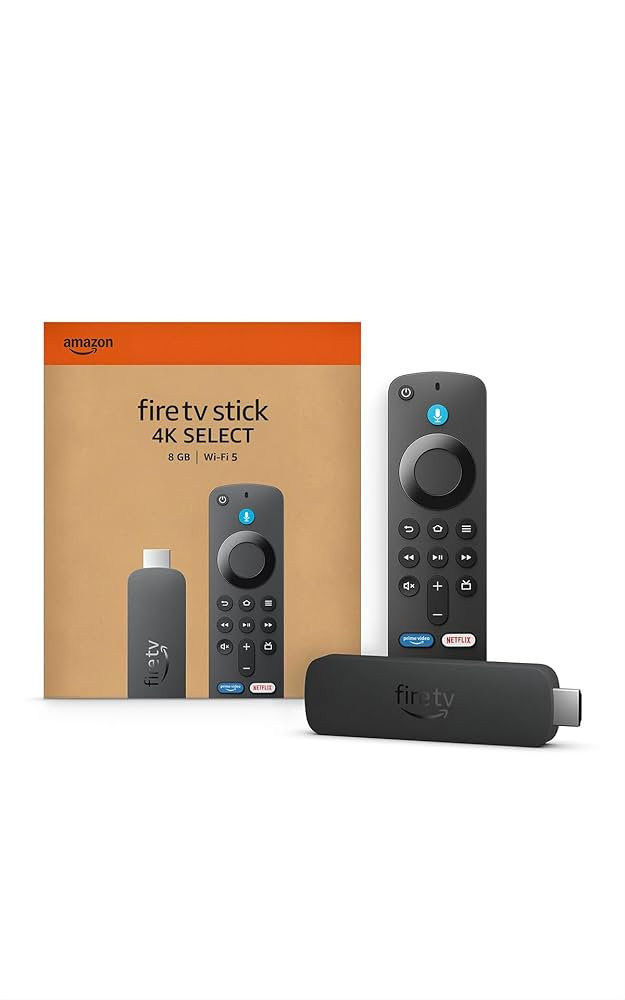 Amazon Fire TV Stick 4K Select (newest model), start streaming in 4K, AI-powered search, and free... | Amazon (US)
