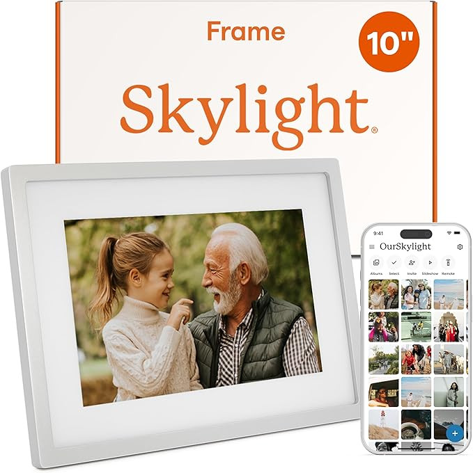Skylight Digital Picture Frame - WiFi Enabled with Load from Phone Capability, Touch Screen Digit... | Amazon (US)