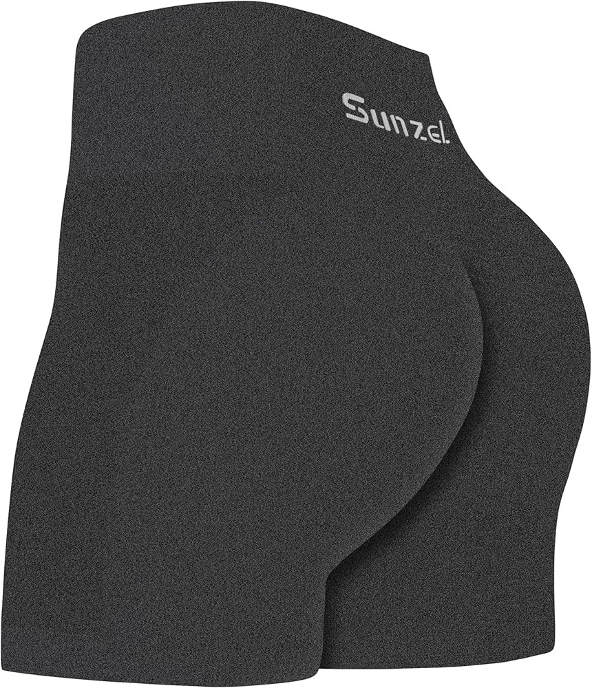 Sunzel Butt Scrunch Seamless Shorts, Womens 5 Inch Workout Shorts High Waist Stretch Booty Short ... | Amazon (US)