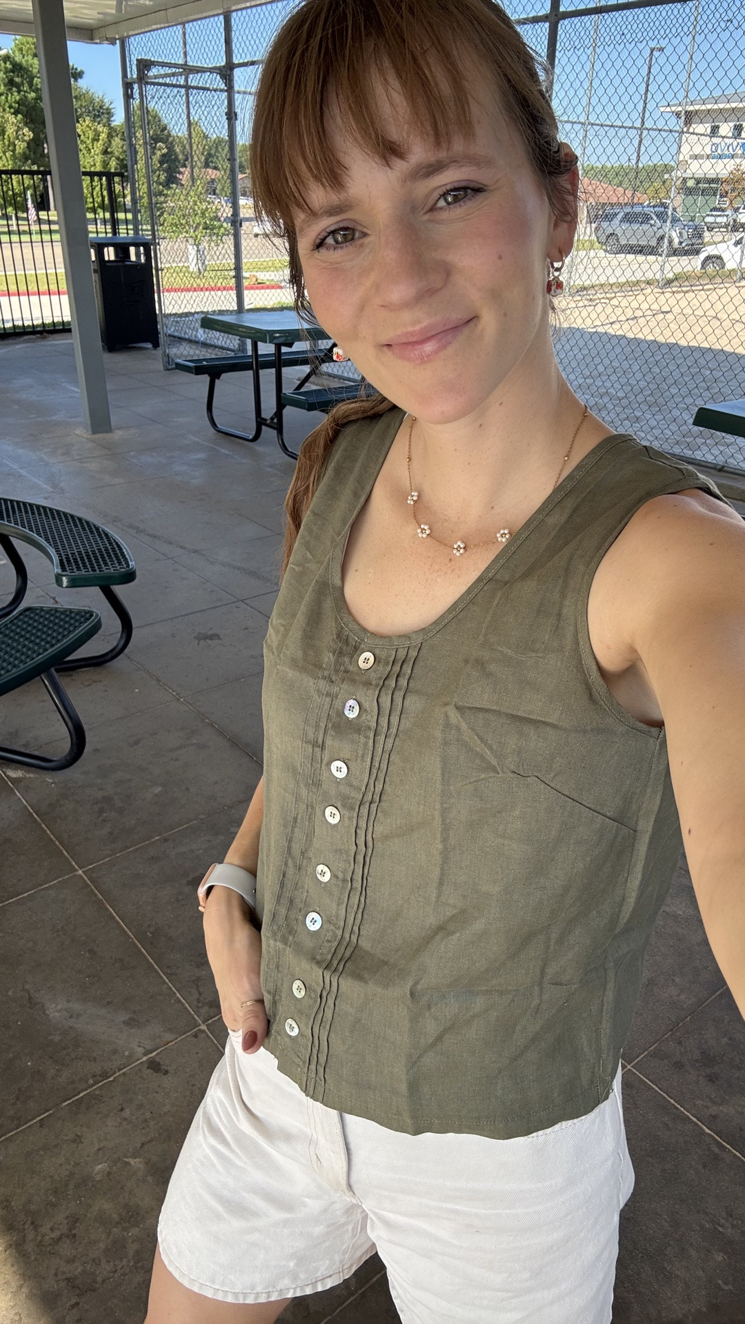 Warm weather, linen tank, white shorts

#LTKgrwm #LTKmomlife #LTKmorningroutine