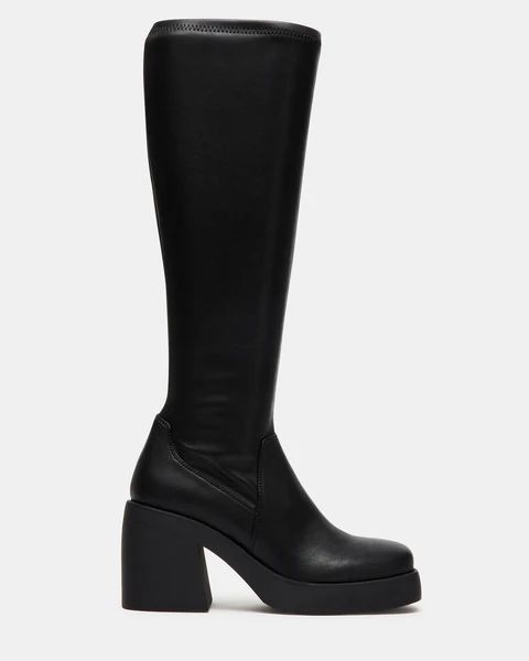 BERKLEIGH BLACK WIDE CALF | Steve Madden (US)