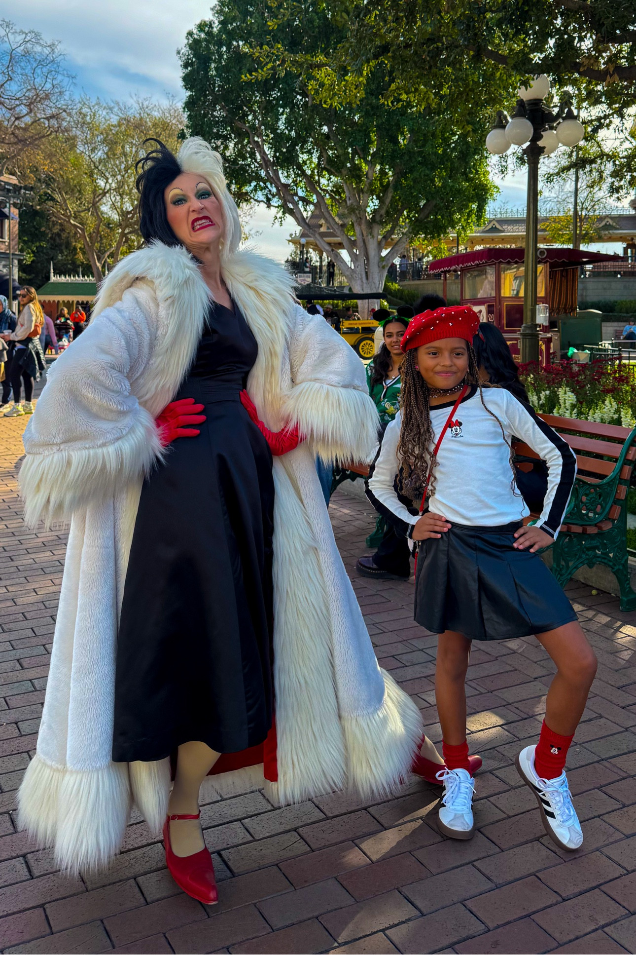 Cruella and Gigi 🫶🏽
#Disney #outfit #fun

#LTKKids #LTKStyleTip #LTKSeasonal