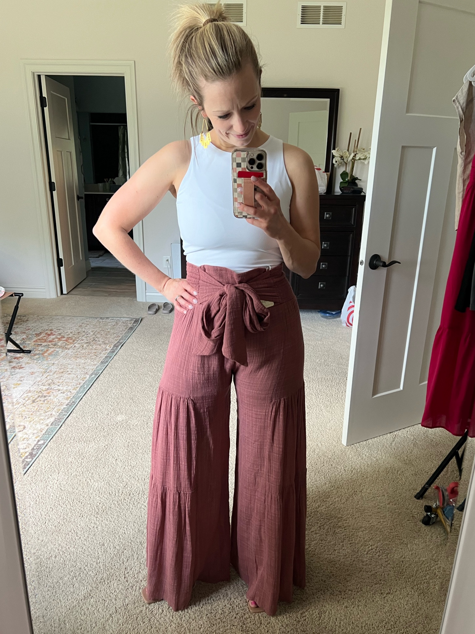 These Free People pants are my absolute favorite. In my true size small!  Absolutely worth the splurge. Taking these to Nashville for sure!

#LTKFindsUnder100 #LTKStyleTip #LTKTravel