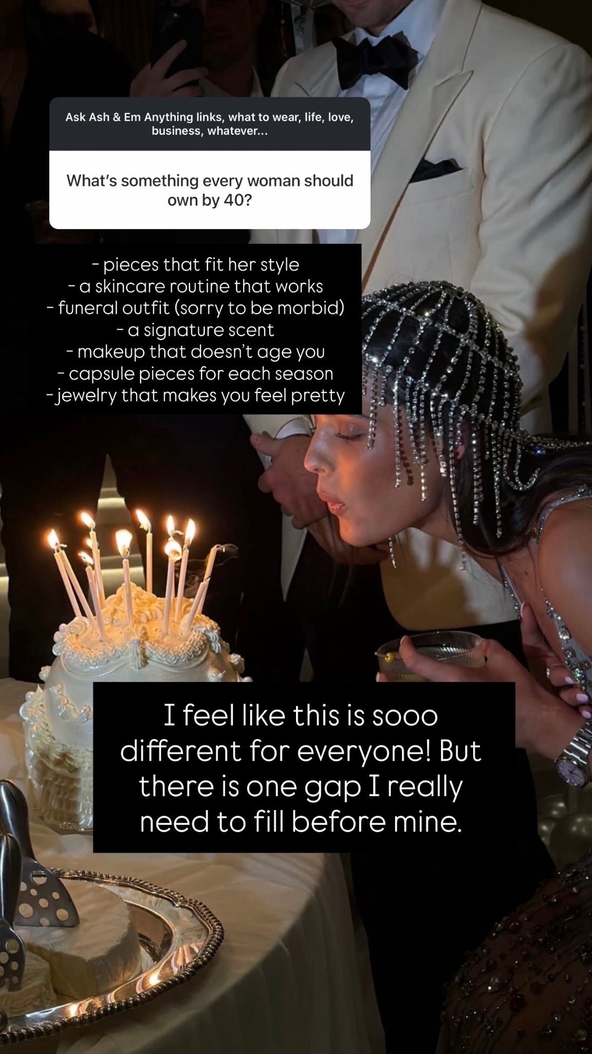 my 40th wishlist! (FB)