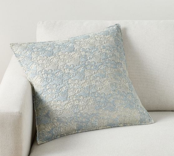 Coral Reef Embroidered Pillow | Pottery Barn (US)