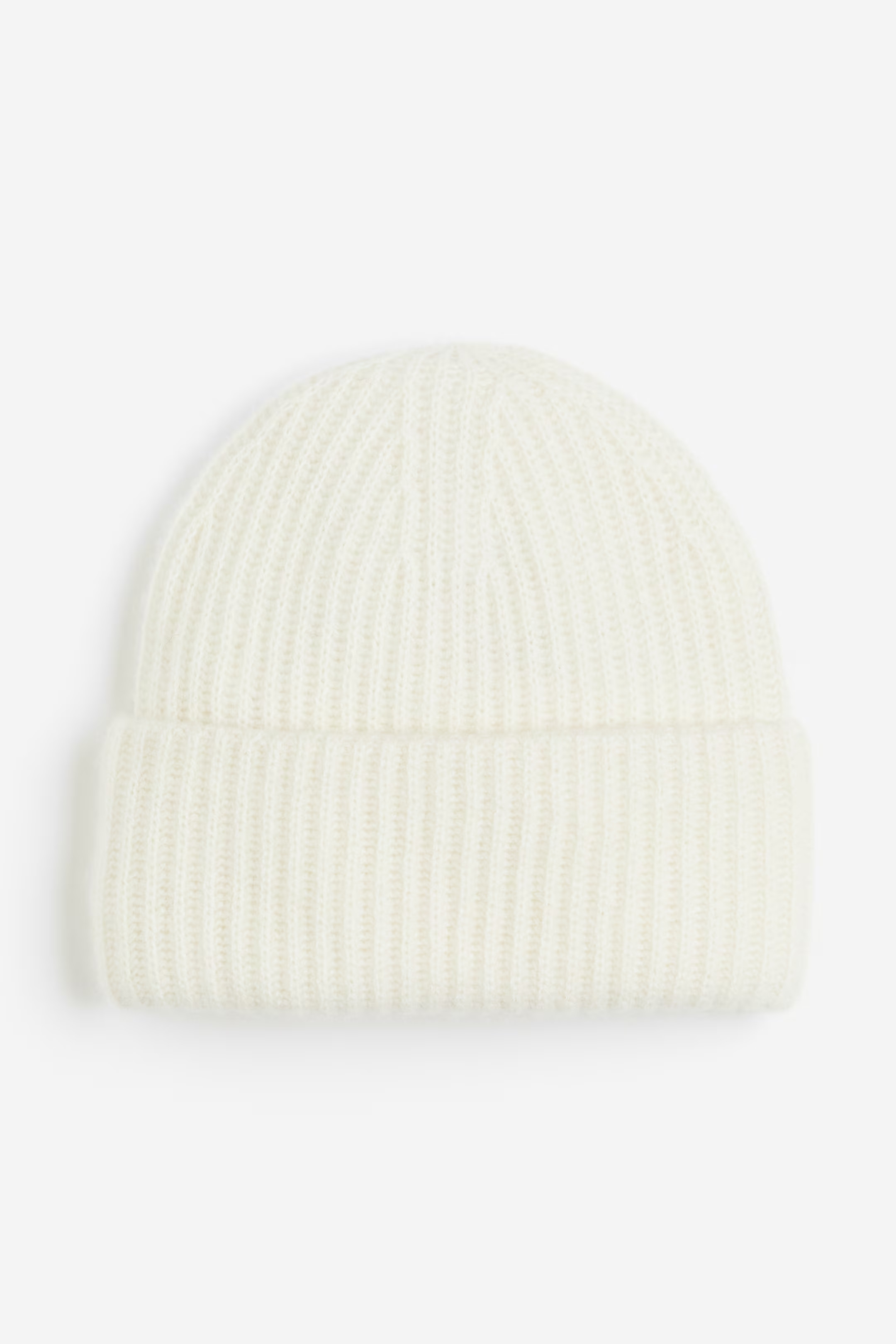 Rib-knit cashmere beanie | H&M (UK, MY, IN, SG, PH, TW, HK)