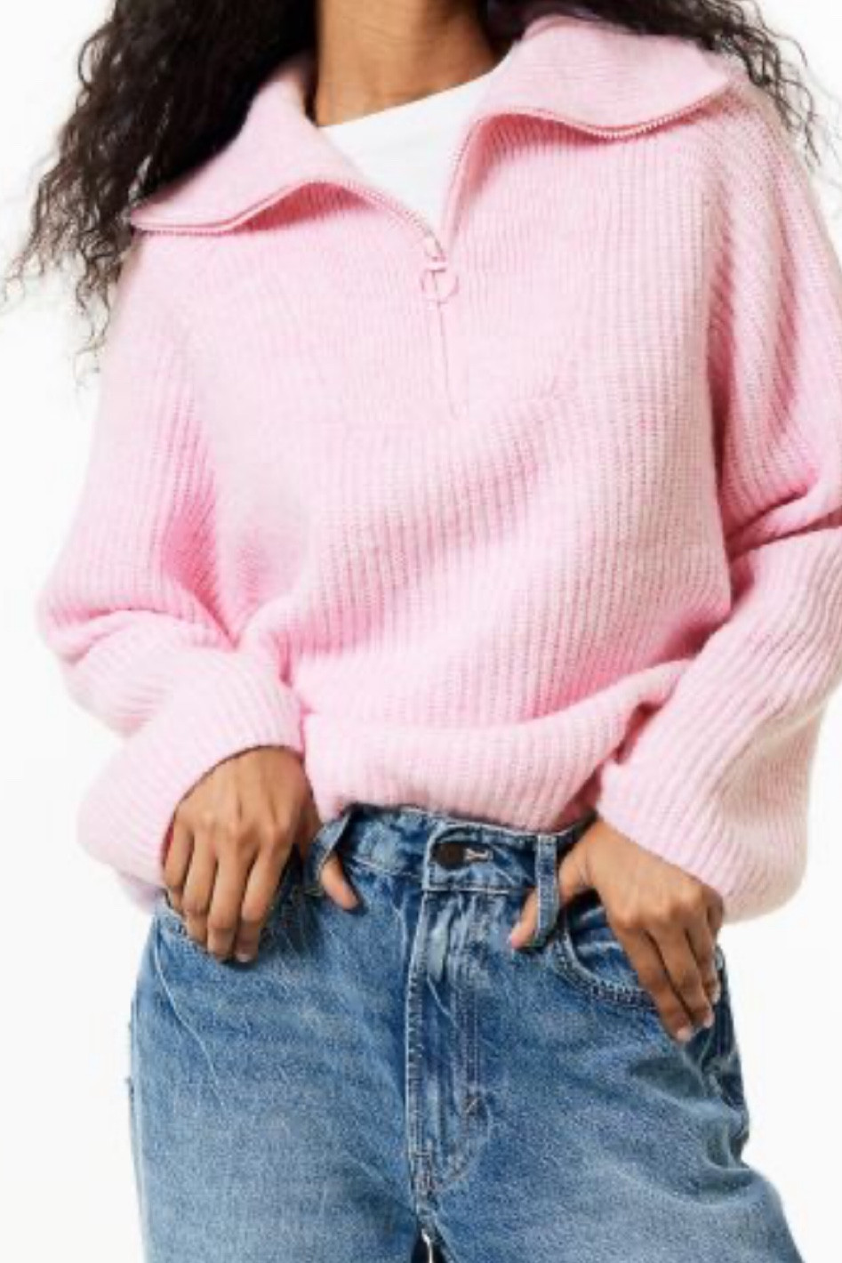 Pink half zip 


#LTKfindsunder50 #LTKSeasonal #LTKstyletip