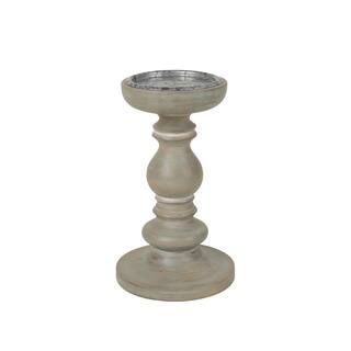 8" Wooden Pillar Candle Holder by Ashland® | Michaels Stores