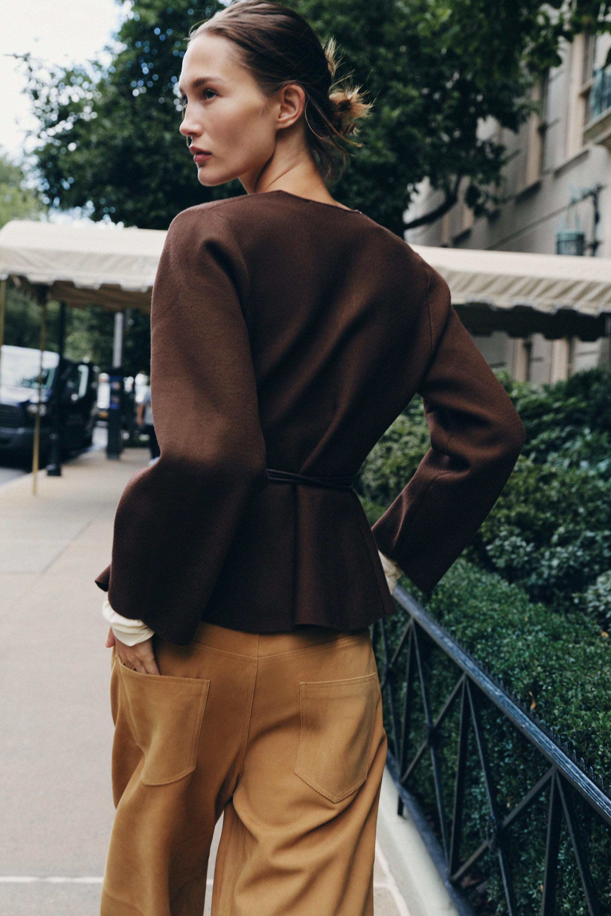 BELTED CARDIGAN | Zara US