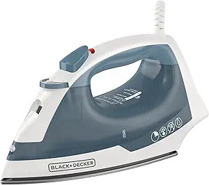 BLACK+DECKER Easy Steam Compact Iron for Clothes, Automatic Shutoff, Nonstick Plate, Light Weight... | Amazon (US)