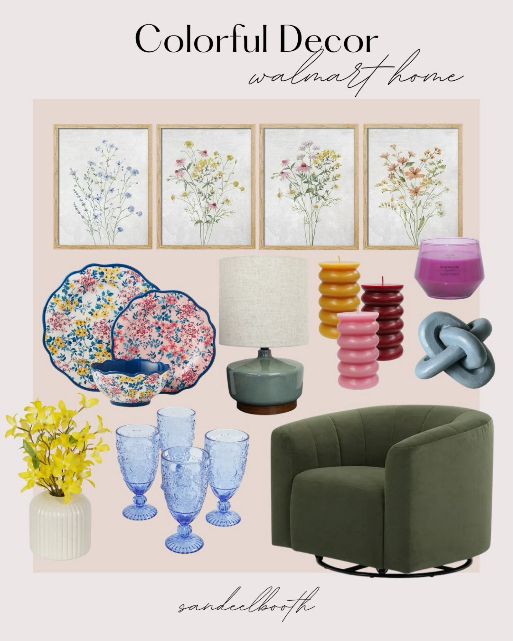 Walmart colorful  home decor 🌟


Home decor inspo - home decor favorites - affordable home decor - fun home decor - spring home decor - colorful furniture 

#LTKhome #LTKstyletip #LTKSeasonal