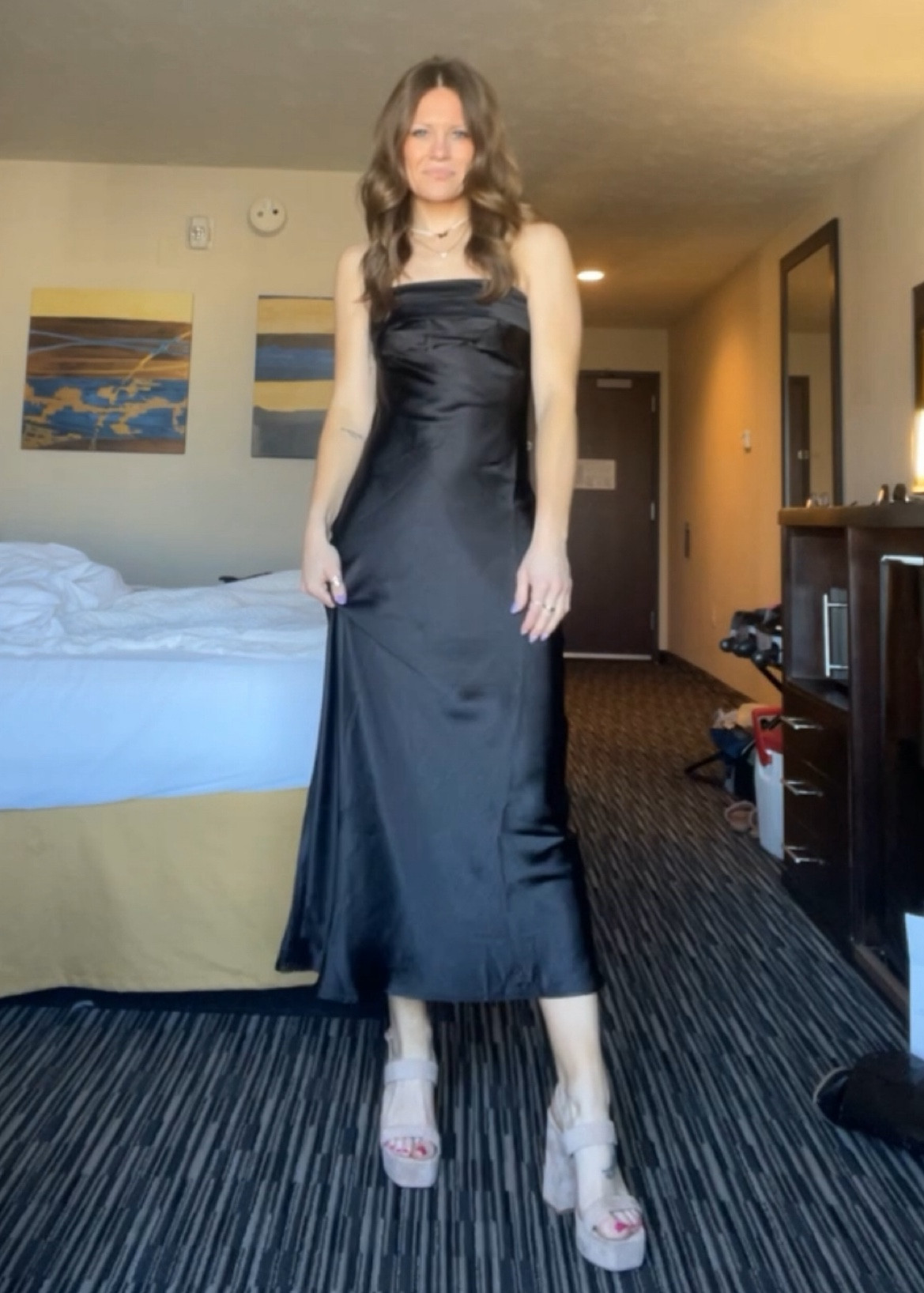 Wedding guest dress. Wearing size x-small. 

#LTKwedding #LTKfindsunder50 #LTKstyletip