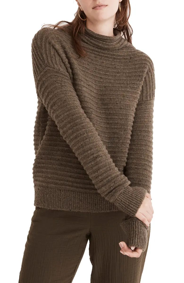 Belmont Donegal Mock Neck Sweater | Nordstrom