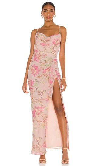 So Juicy Gown in Blush Floral | Revolve Clothing (Global)