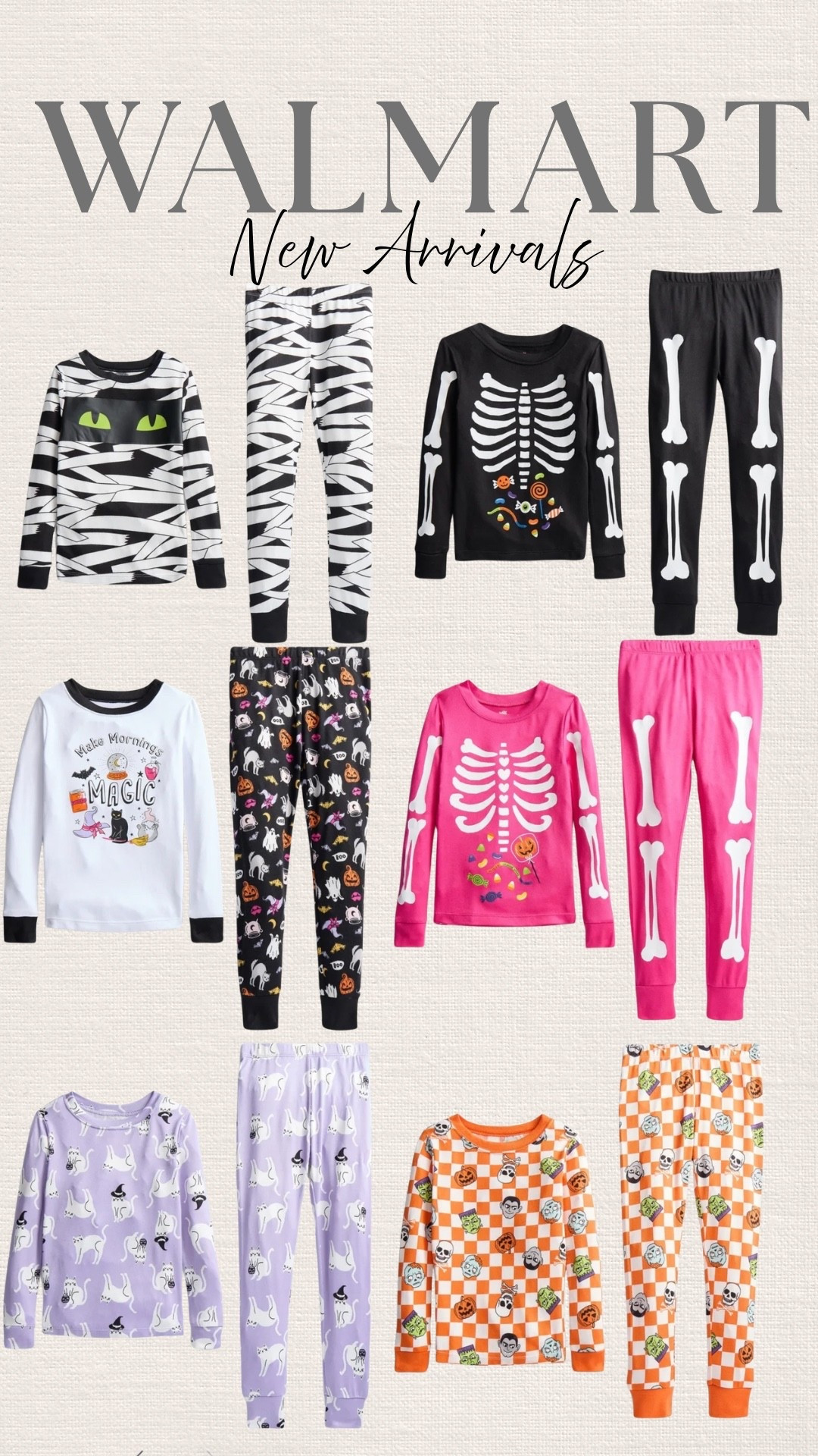 Walmart new kids Halloween pj sets

#LTKSaleAlert #LTKKids
