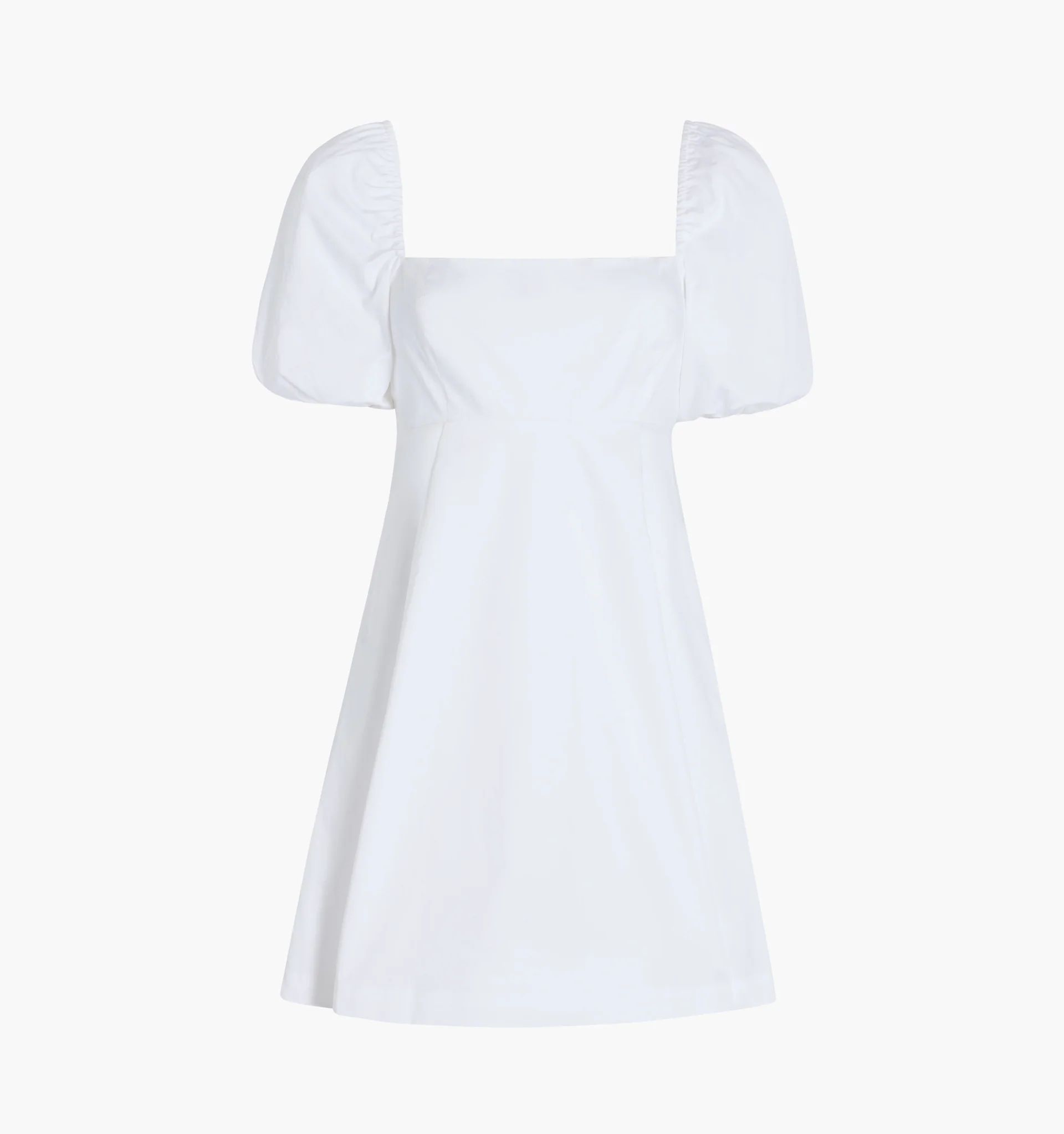 The Matilda Mini Dress - White | Hill House Home
