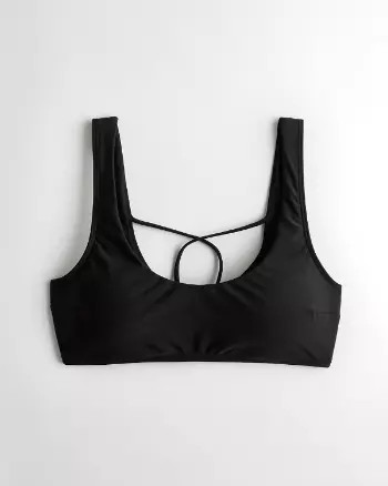 Girls Strappy Back Scoop Bikini Top from Hollister | Hollister (US)