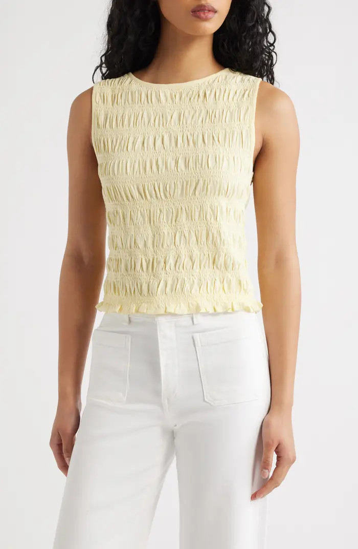 Smocked Tank Top | Nordstrom