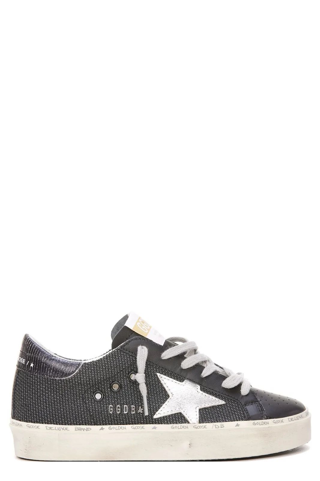 Golden Goose Deluxe Brand Hi Star Lace-Up Sneakers | Cettire Global