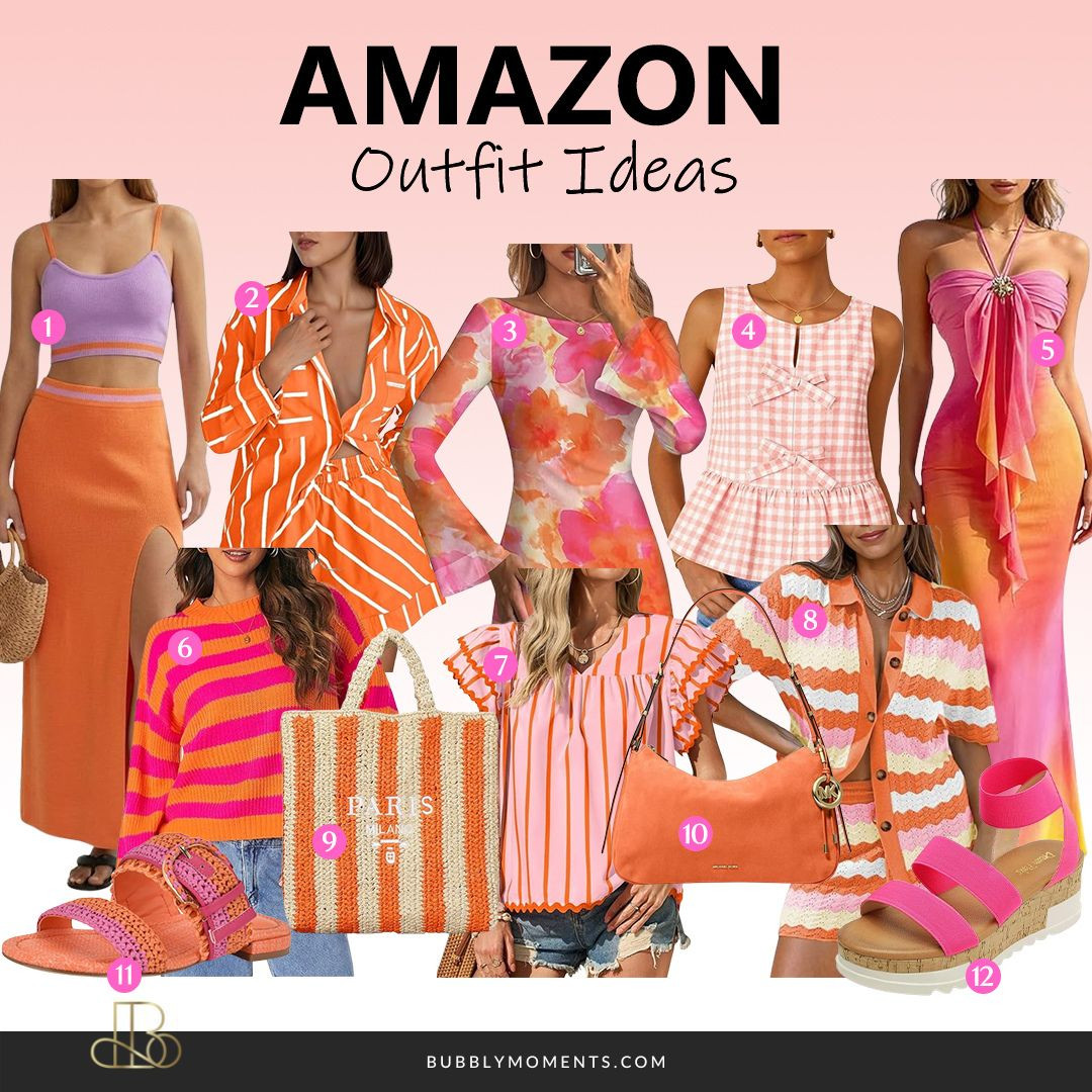Cute, easy, and stylish outfit ideas you can wear on repeat 🧡 These Amazon finds are perfect for everyday looks, from casual days to brunch, vacations, or quick outings. Featuring flowy dresses, comfy sets, and fun tops in bright orange, pink, and soft tones that instantly make your outfit stand out.
Style them with simple sandals, a cute bag, and minimal accessories for an effortless look. These pieces are easy to mix and match, so you can create multiple outfits without overthinking. Save this for outfit inspo and tap to shop your favorites 💕
#LTKStyle #LTKFinds #LTKootd#AmazonFashion #OutfitIdeas #AmazonFinds #OOTD #WomensFashion #SummerOutfits #CasualStyle #StyleInspo #FashionInspo #TrendingNow #EverydayOutfits #SimpleStyle #ChicStyle #VacationOutfits #BrunchOutfit 

 