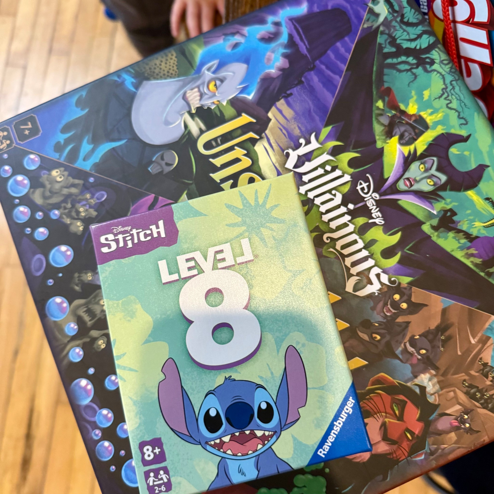 We were able to hop into a game night last weekend with some new and old friends, and Ravensburger (gifted via Tryazon) sent over three Disney games for us to try. They were such a hit, and each one fit a totally different age group — which I loved.

✨ Villainous: Unstoppable! - Gorgeous, strategic, and perfect for older kids + adults. It feels overwhelming at first, but once you get a few rounds in, it’s so much fun.

✨ Stitch: Level 8 - Fast-paced, easy to learn, and a great mix of Rummy + Phase 10 with a cute Stitch twist. Our 8+ crowd loved this one.

✨ Lotti Karotti - Bright, simple, and SO fun for younger kids. A great starter game that still entertains older siblings.

We loved them so much that we have continued playing them at bedtime, and if you’re shopping for Disney lovers, these are fantastic gift ideas and easy to find at Target.

#PlayRavensburger #RavensburgerParty
#RavensburgerGameNight #tryazon