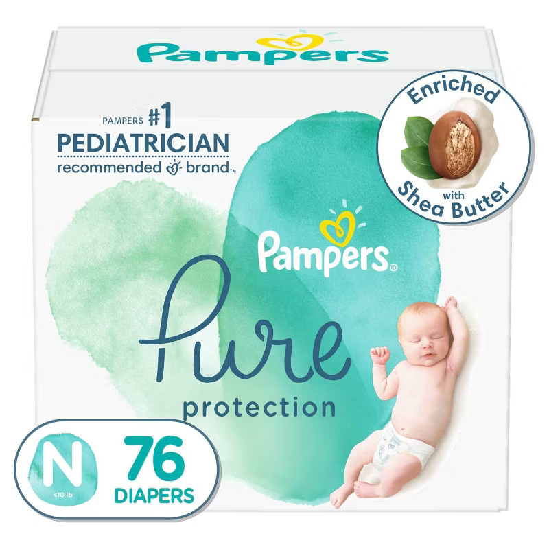 Pampers Pure Protection Diapers - (Select Size and Count) | Target