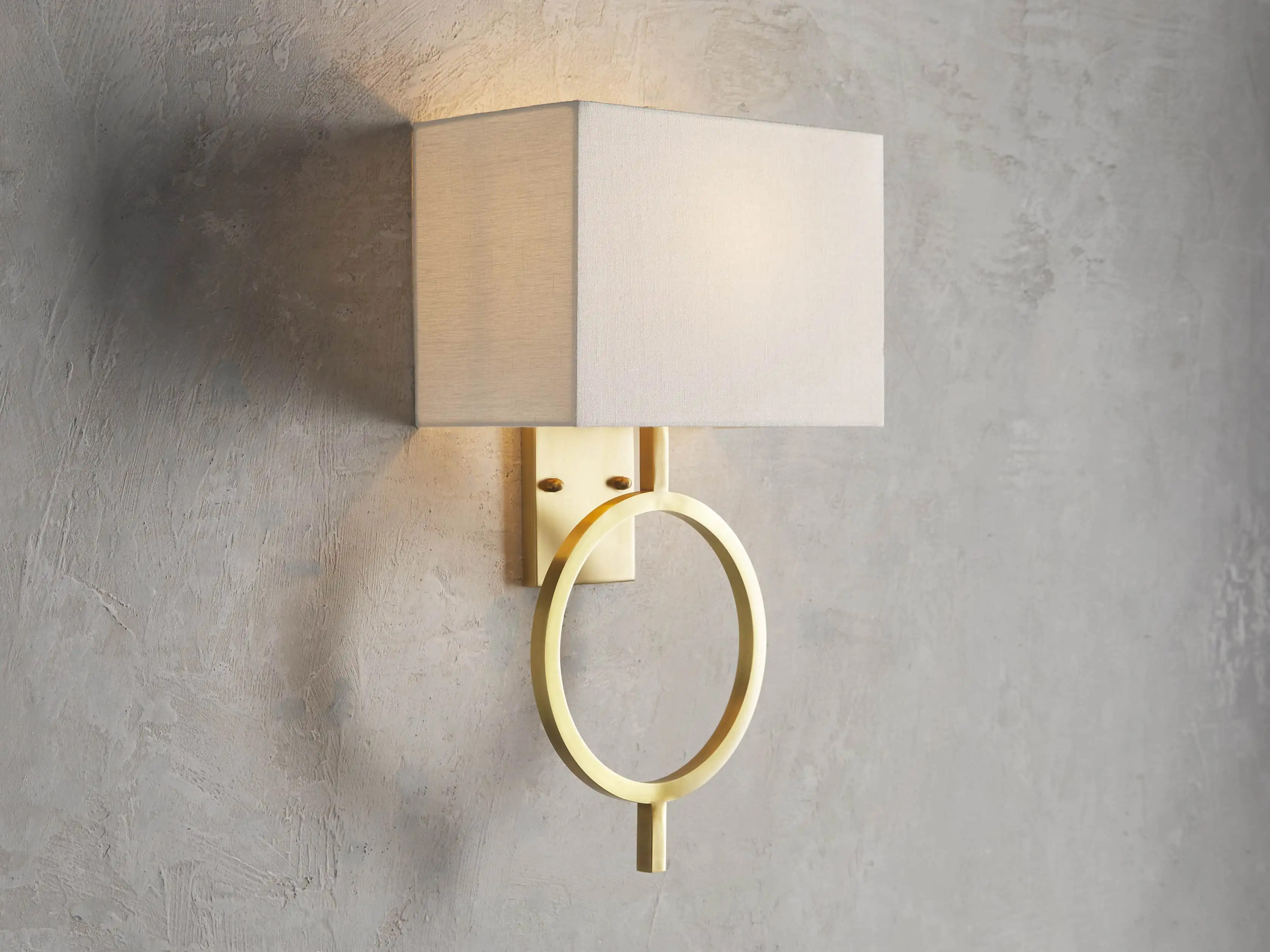 Rhys Brass Sconce | Arhaus